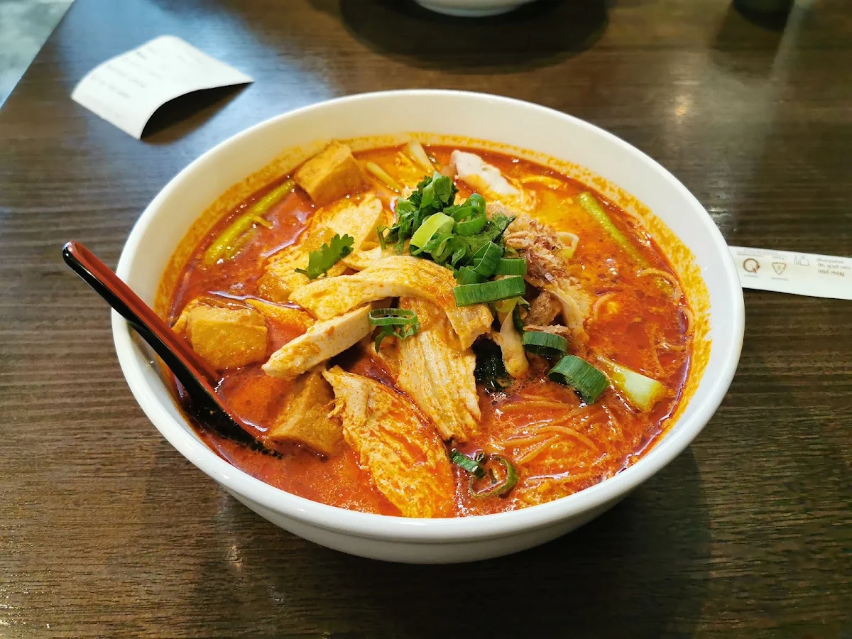 Curry Chicken Laksa, David's Kitchen