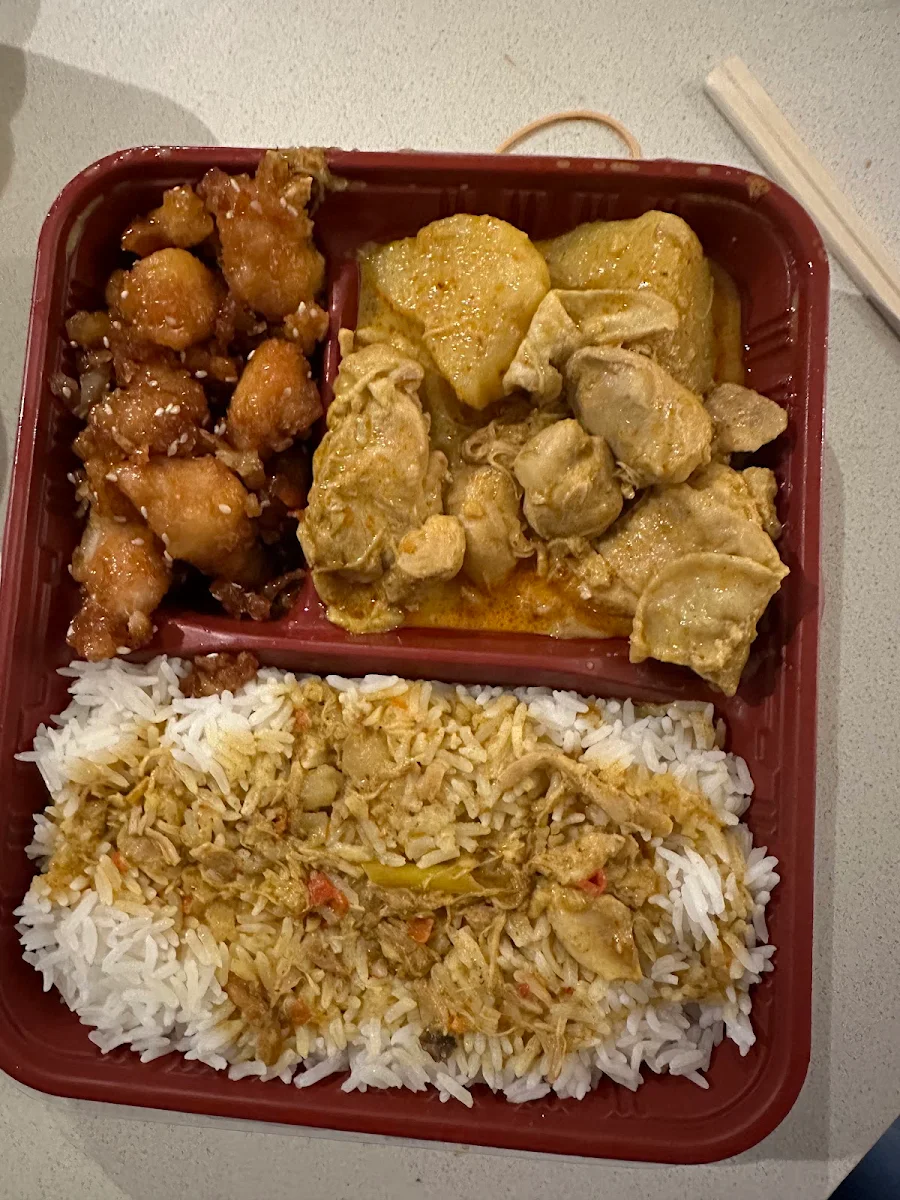 Honey Chicken and Curry Chicken, David's Kitchen
