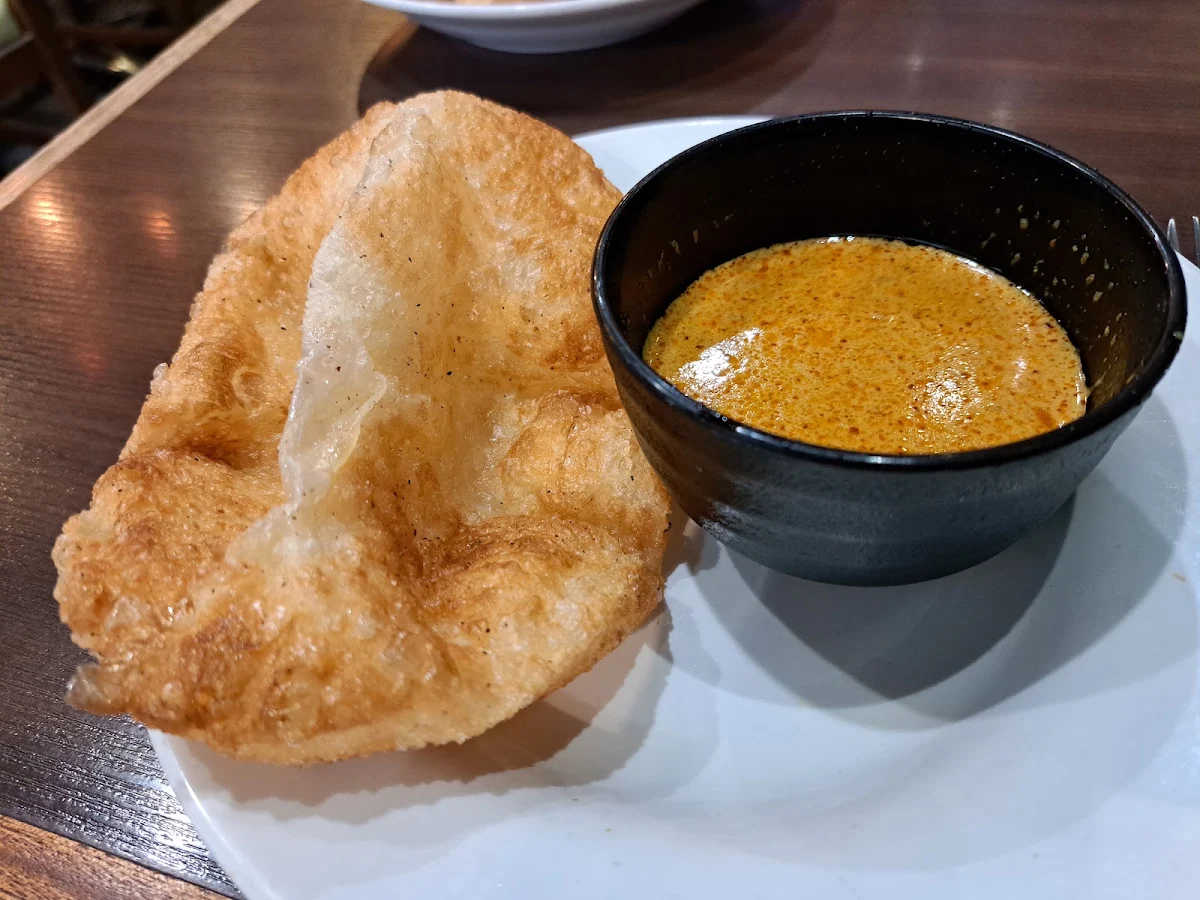 Roti with Curry Sauce, David's Kitchen