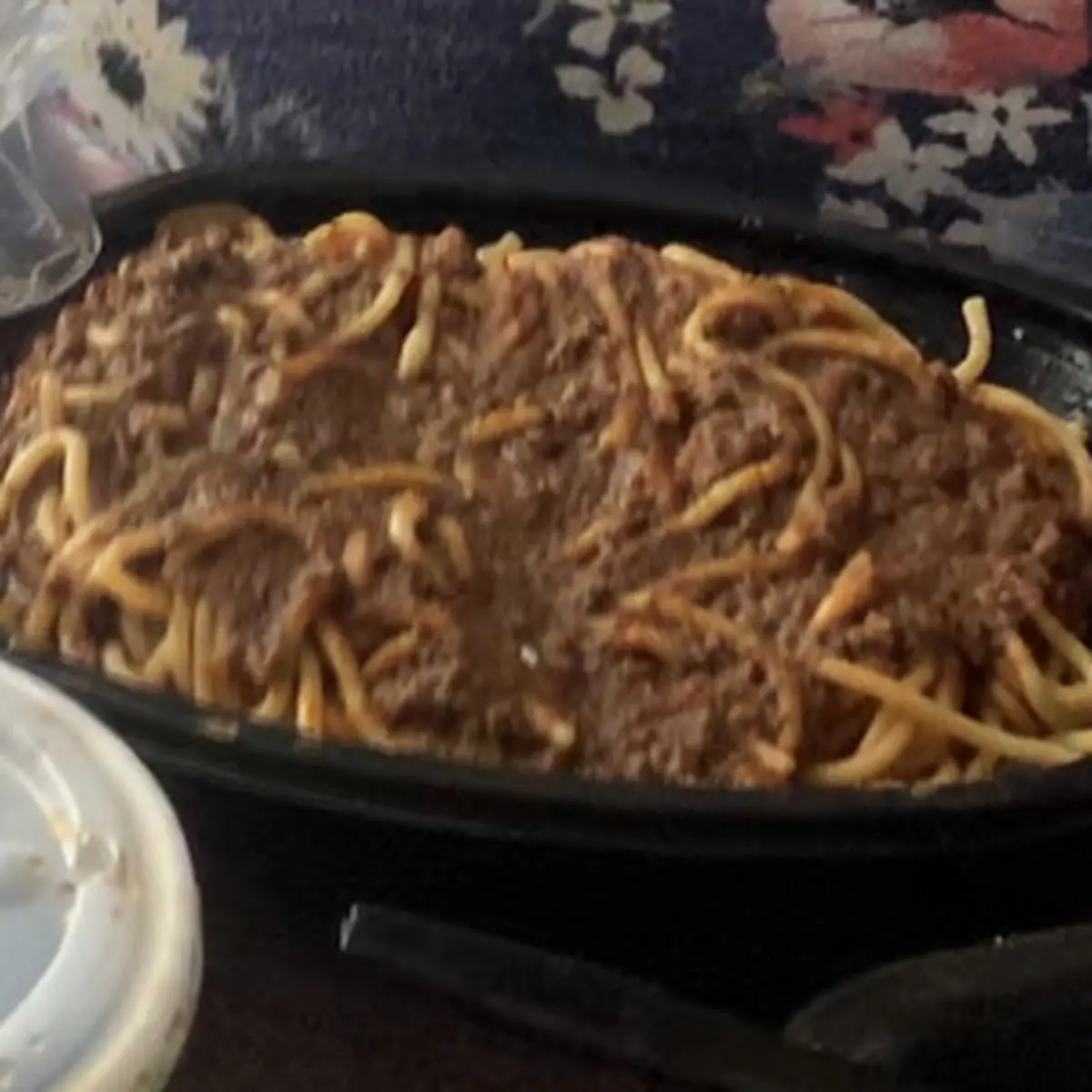 Spaghetti with Chili