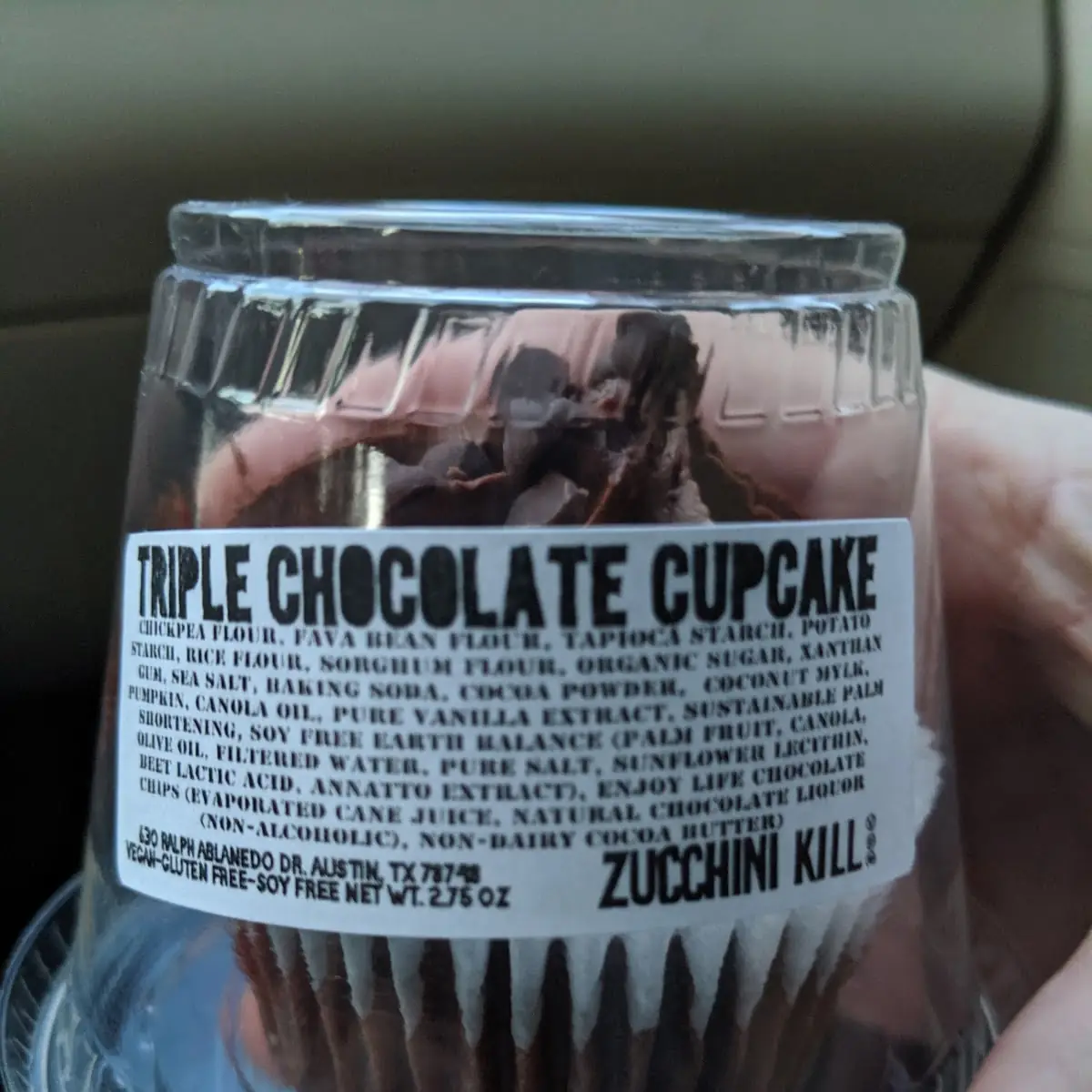 Triple Chocolate Cupcake