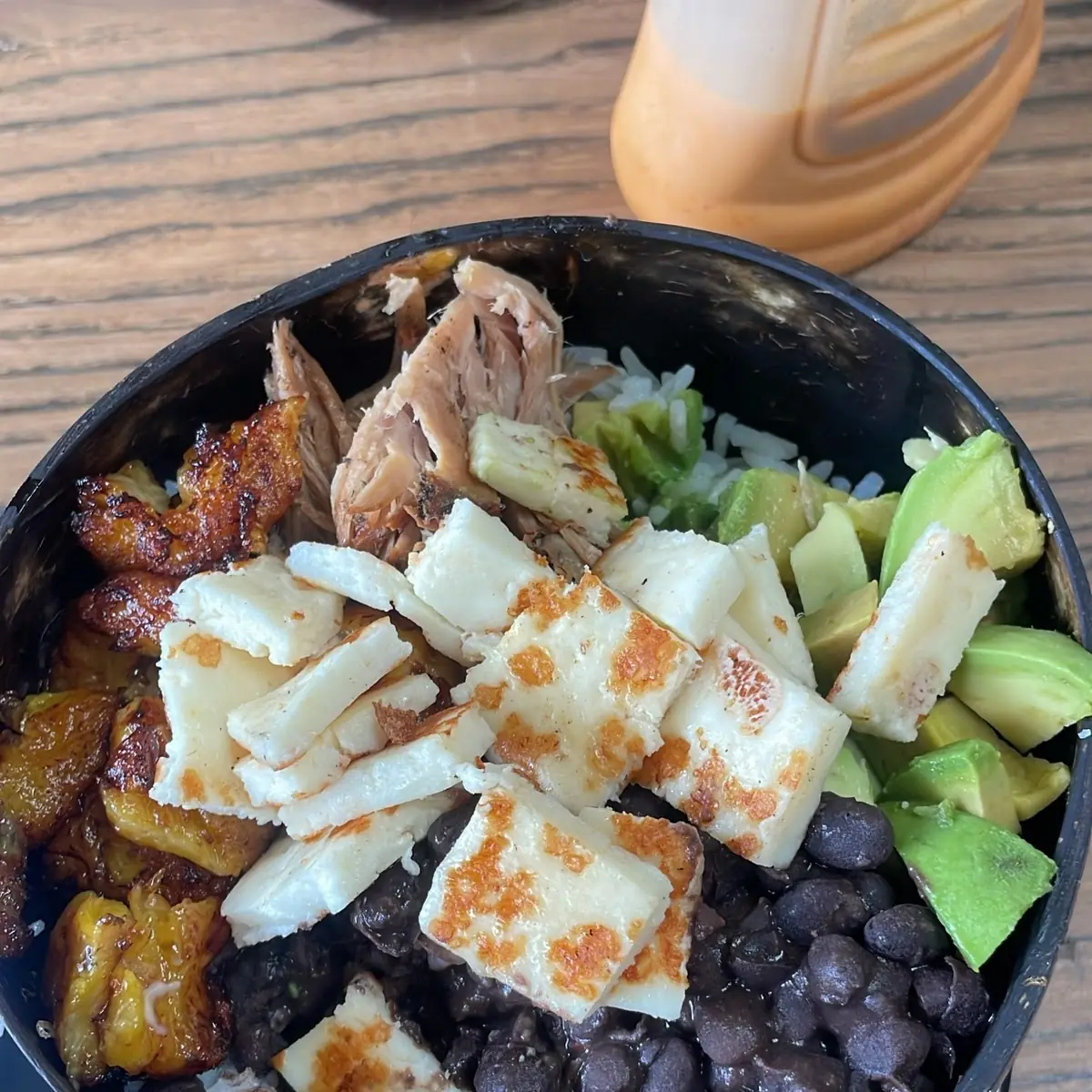 Caraotas Negras Con Queso - Black Beans & Chesse