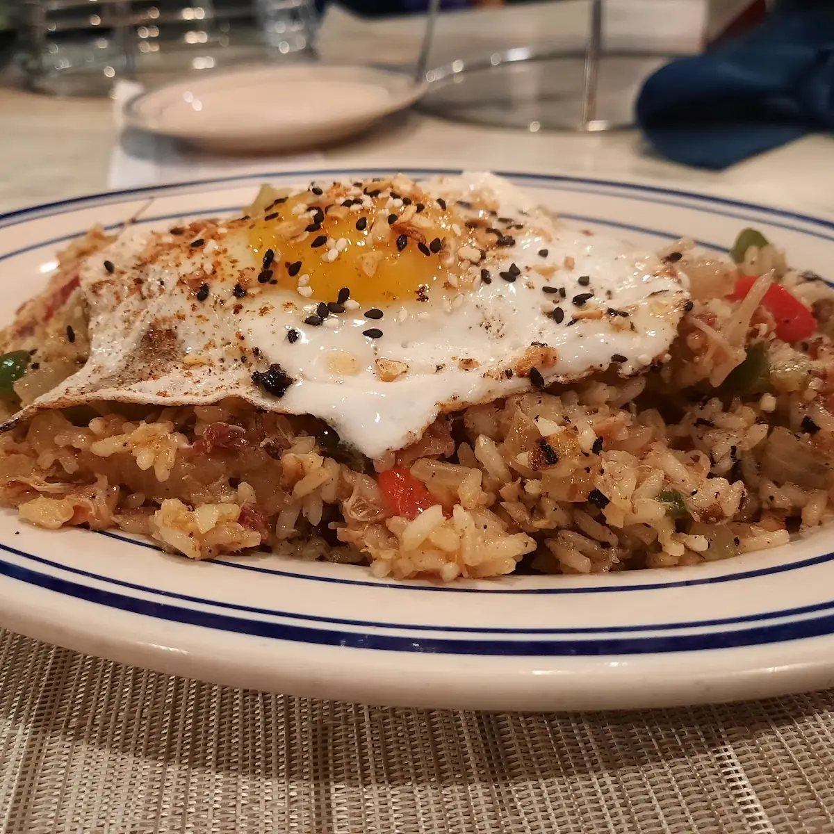 Low Country Crab Rice with Egg