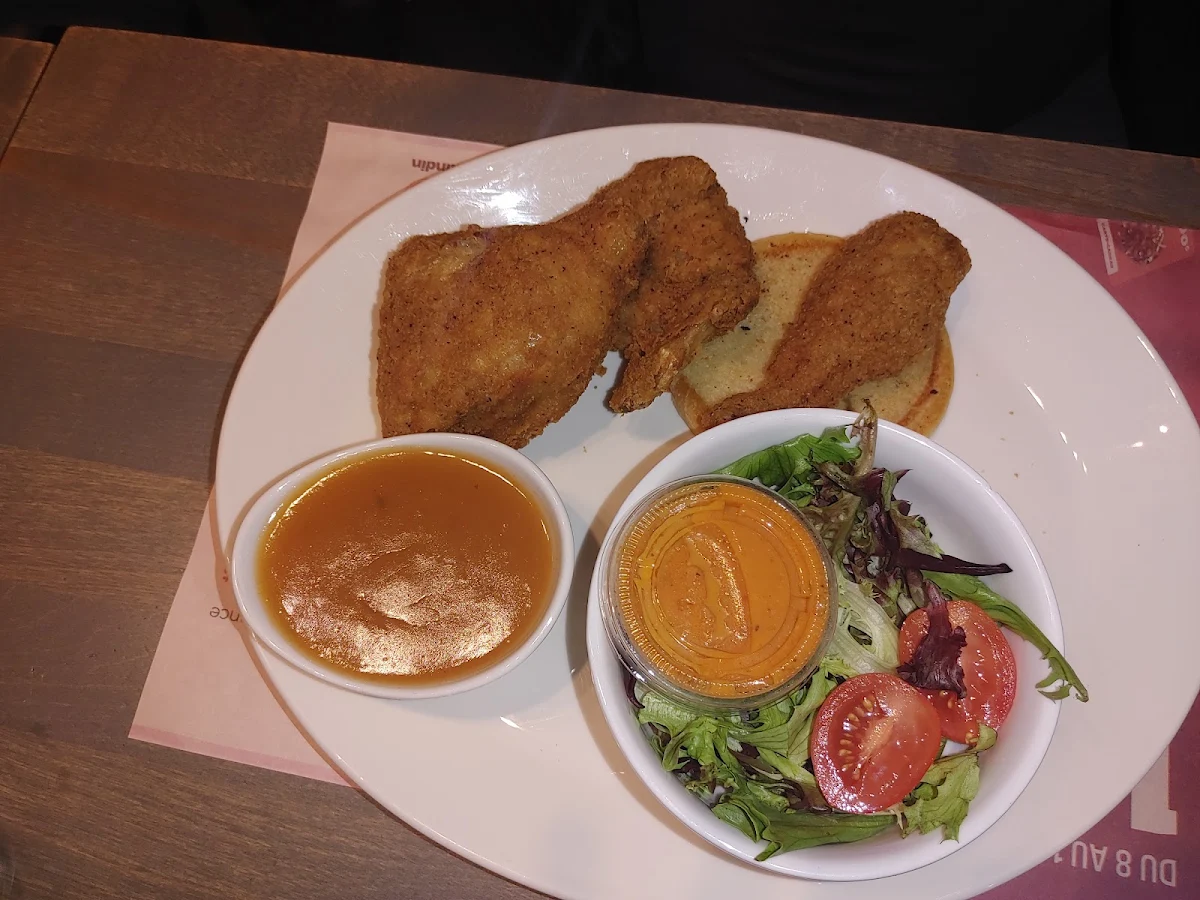Poulet Frit Repas 3 Morceaux
