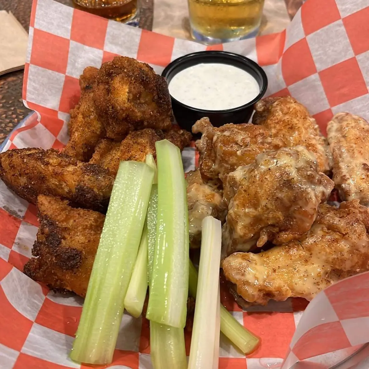 Buffalo Dry Rub Wings