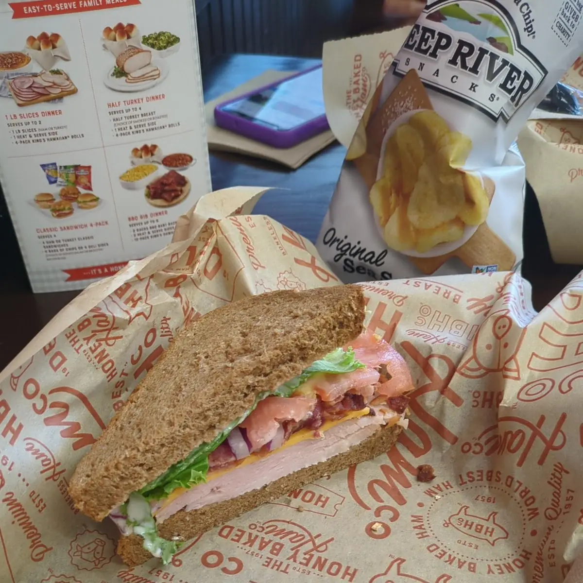 Turkey Bacon Ranch Sandwich