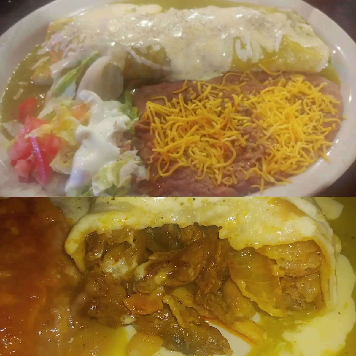 Burrito Mexicano Well Done Onion's
