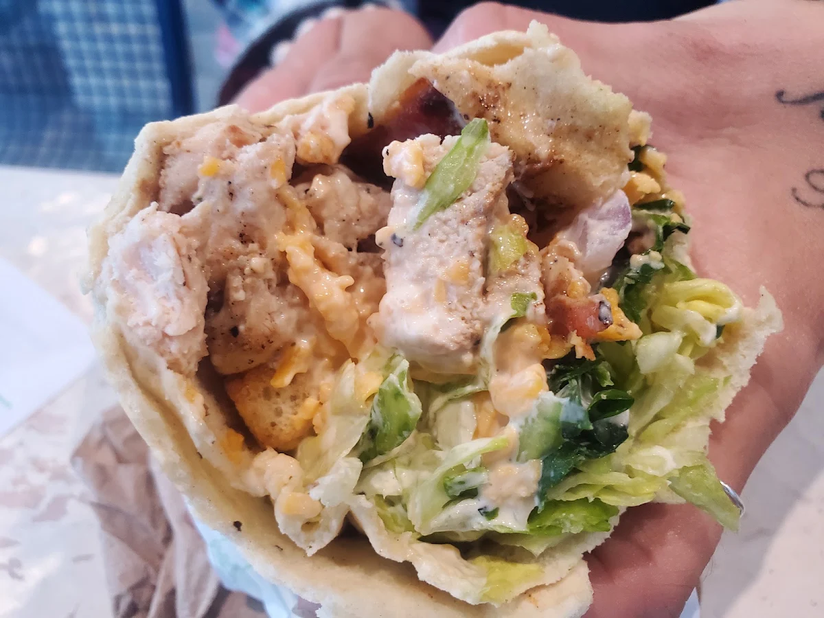 Chicken Caesar Wrap, Pita Pit