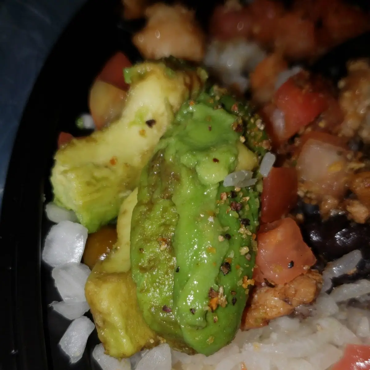 Pollo Asado Avocado Bowl
