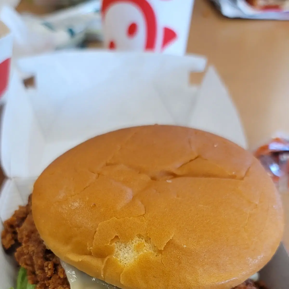 Spicy Deluxe Chicken Sandwich