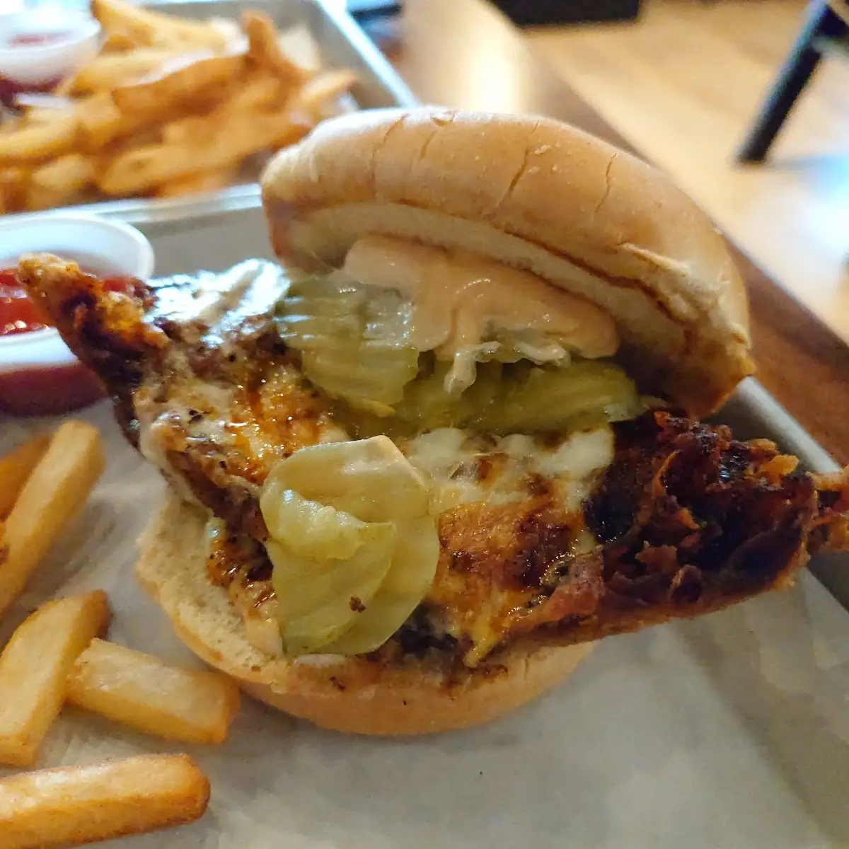 Round Rock Spicy Chicken Sandwich