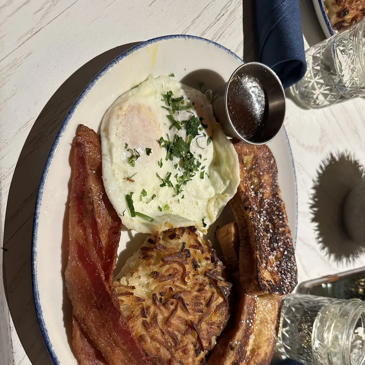 HS New York Strip and Eggs