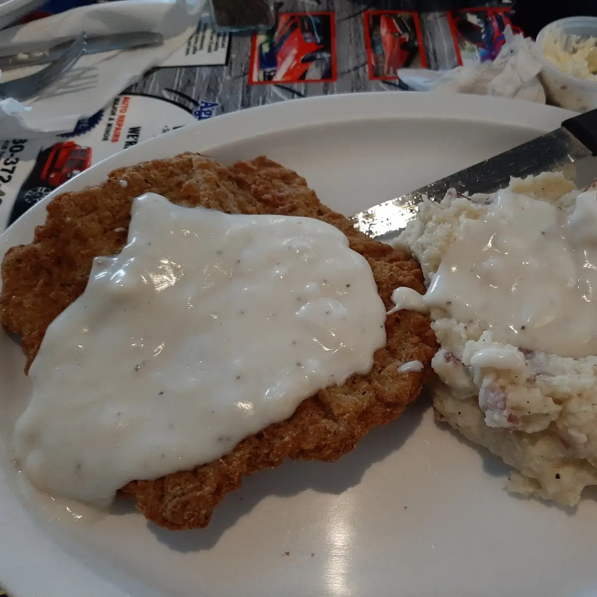 Chopped Steak & Eggs