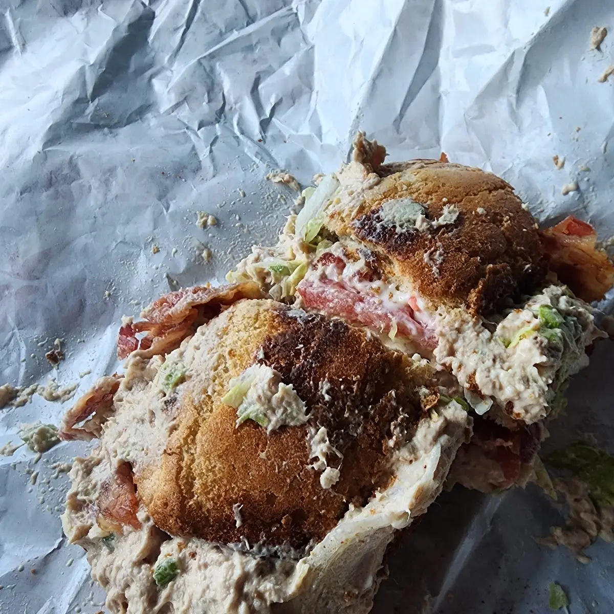 Tuna Club Sandwich