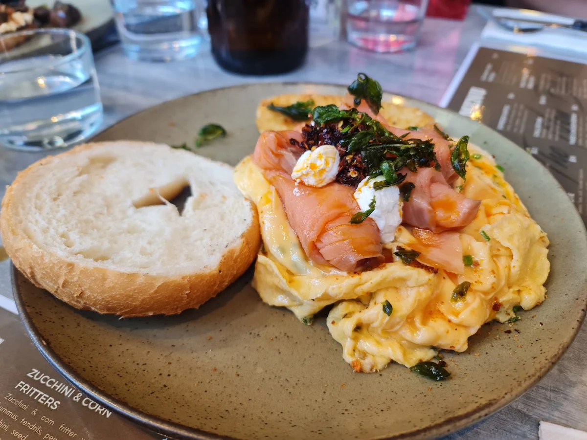 Scrambled Eggs Bagel, The New Black