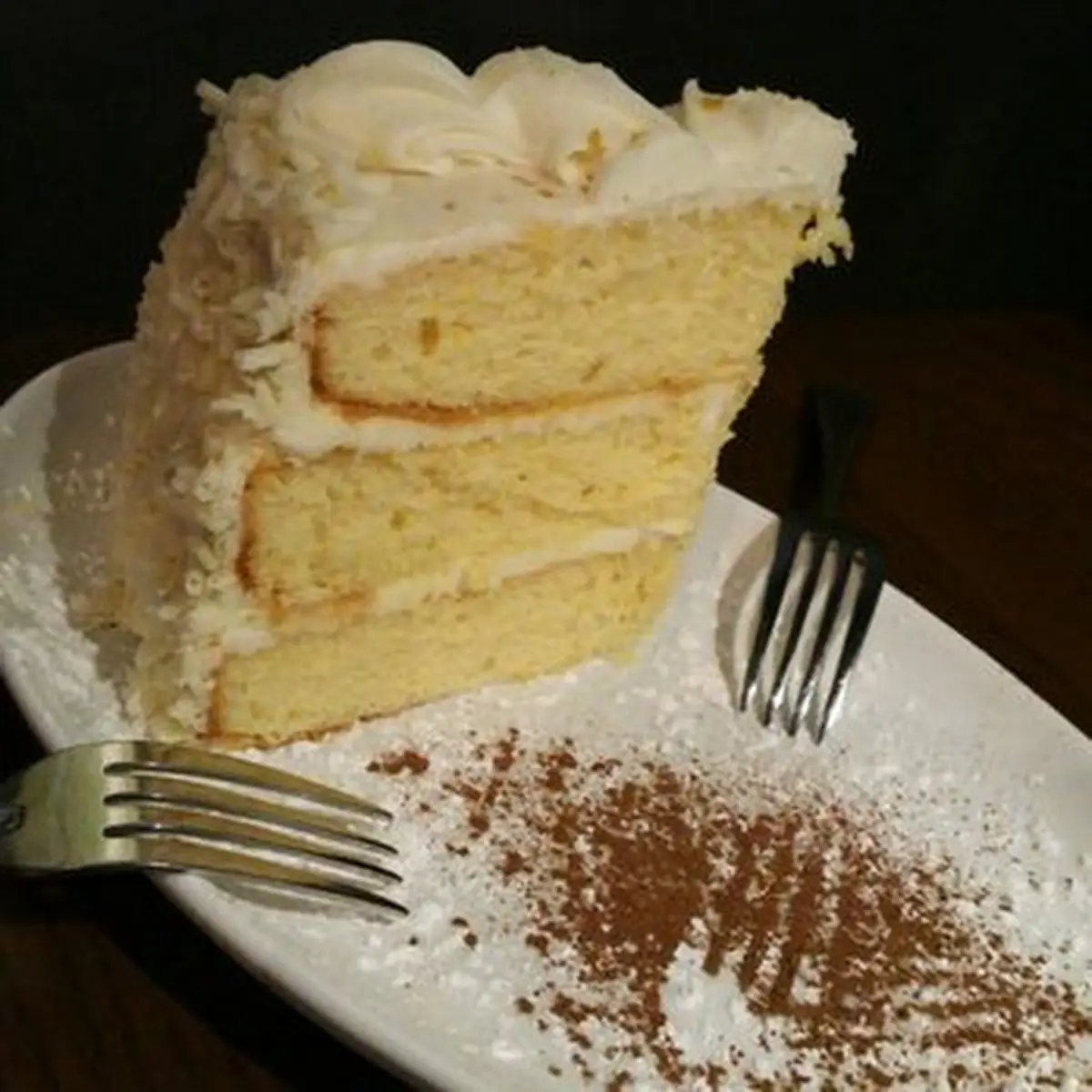 Toasted Coconut Cake