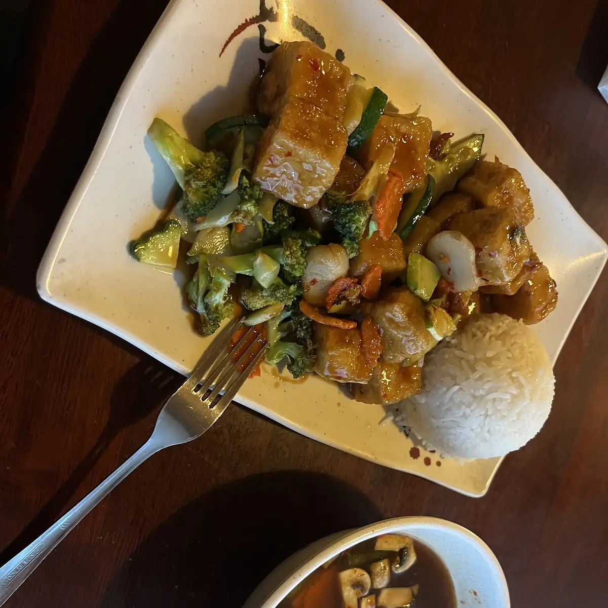 Breaded Tofu Plate