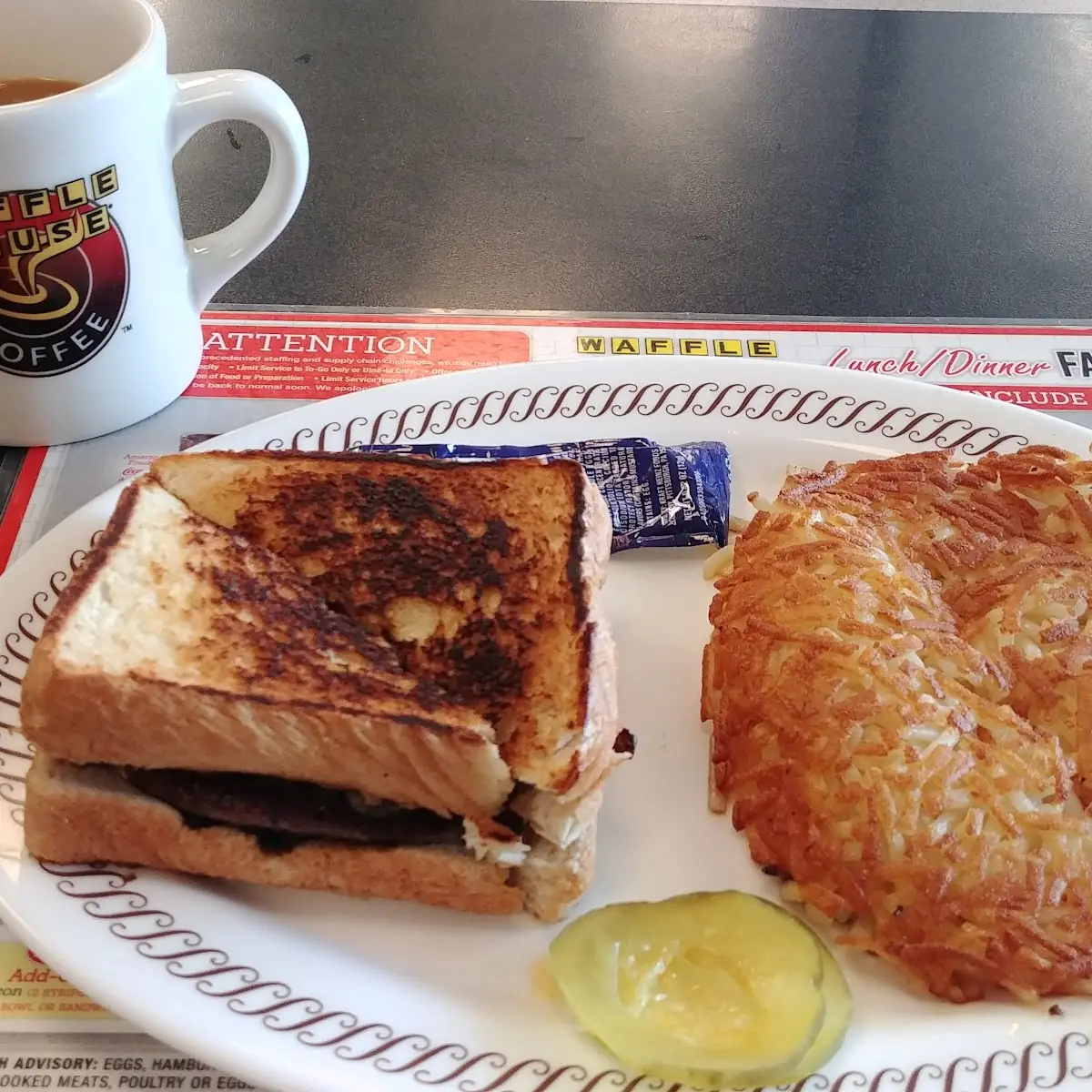 Texas Bacon Patty Melt