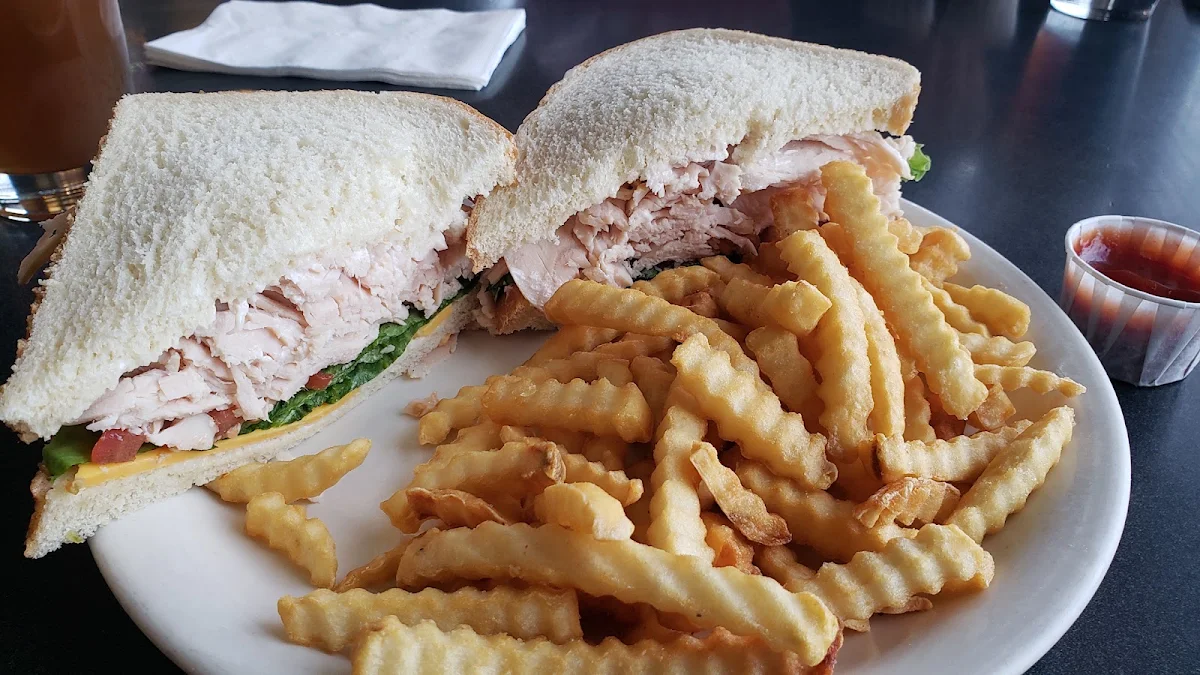 Turkey Sandwich on Sourdough