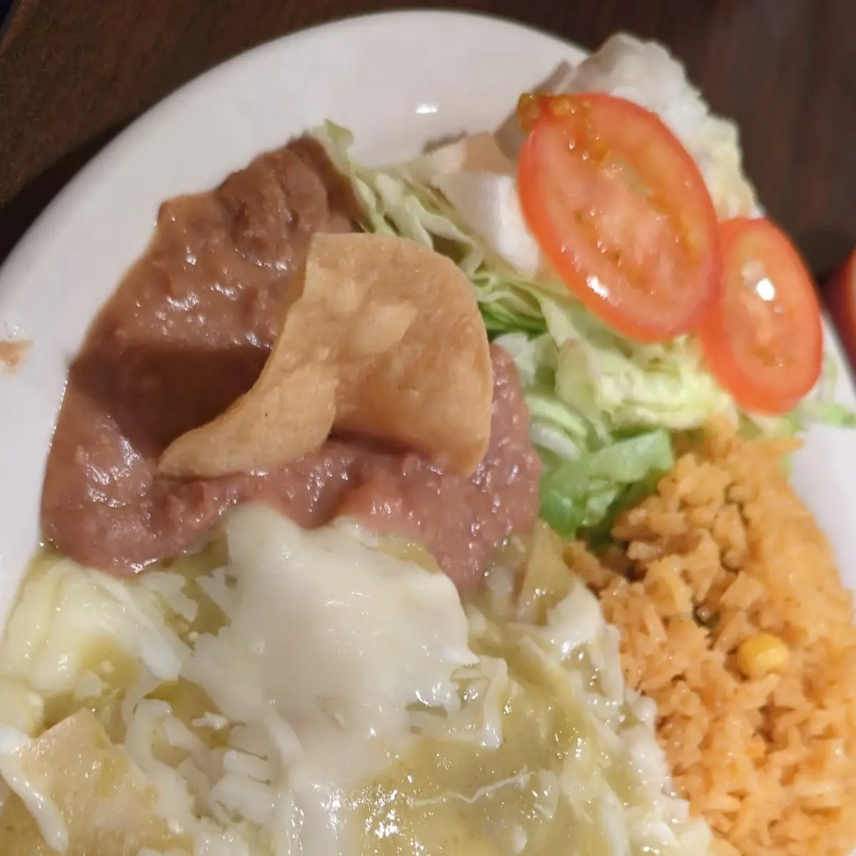 Enchiladas Verdes Con Pollo