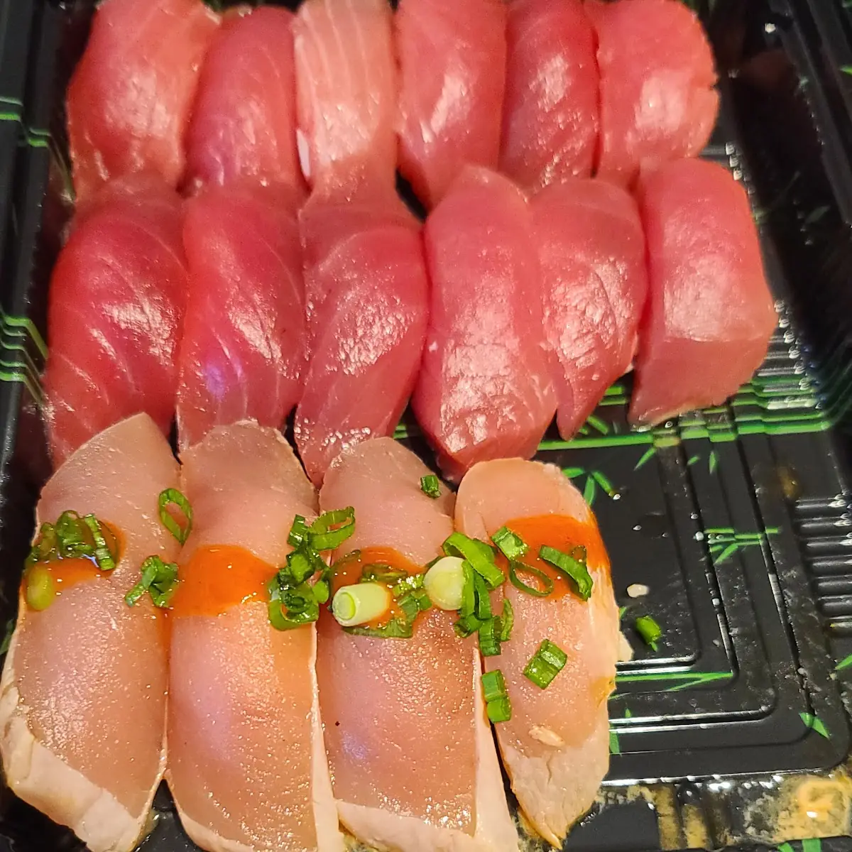 Albacore and Tuna Nigiri