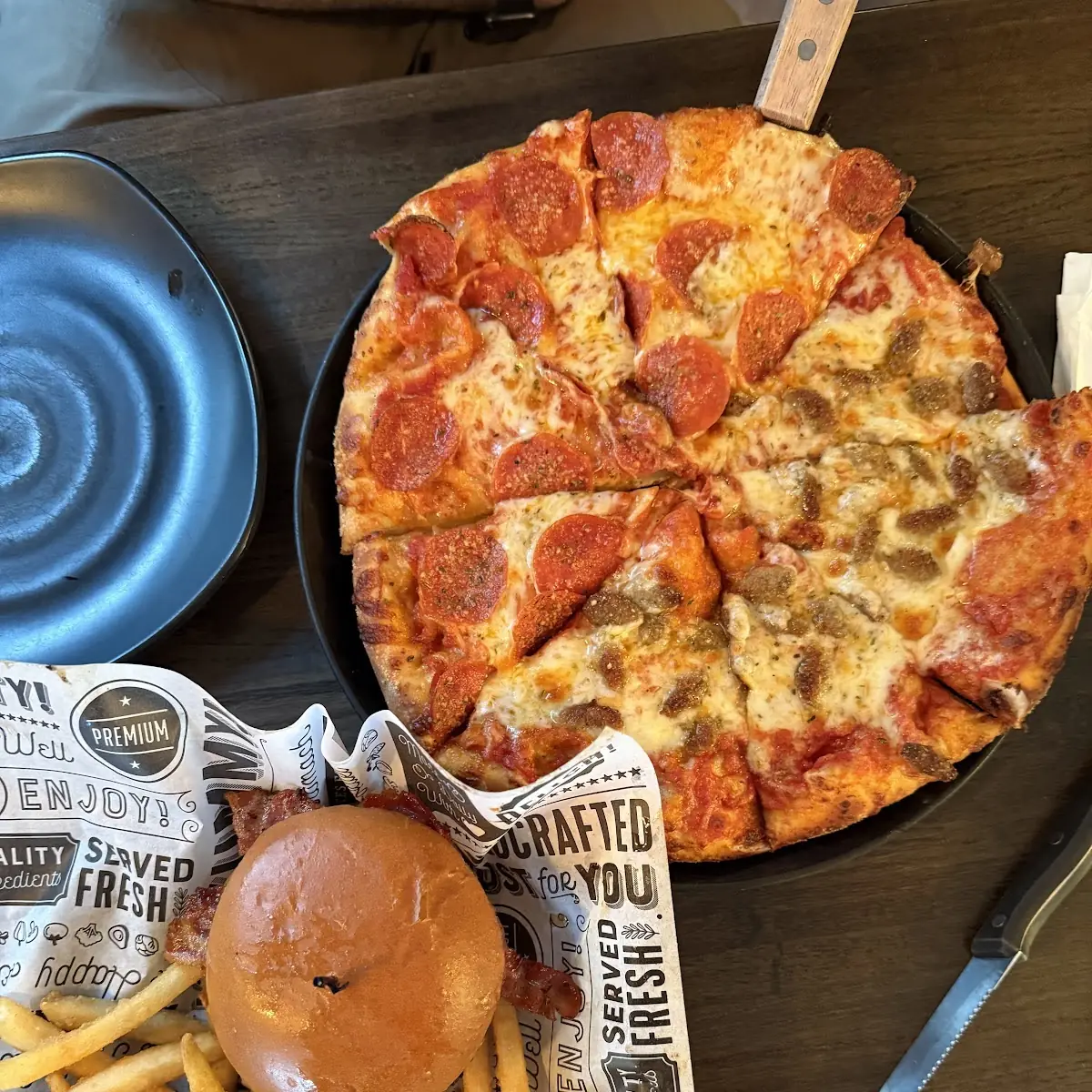 Pizza Burger