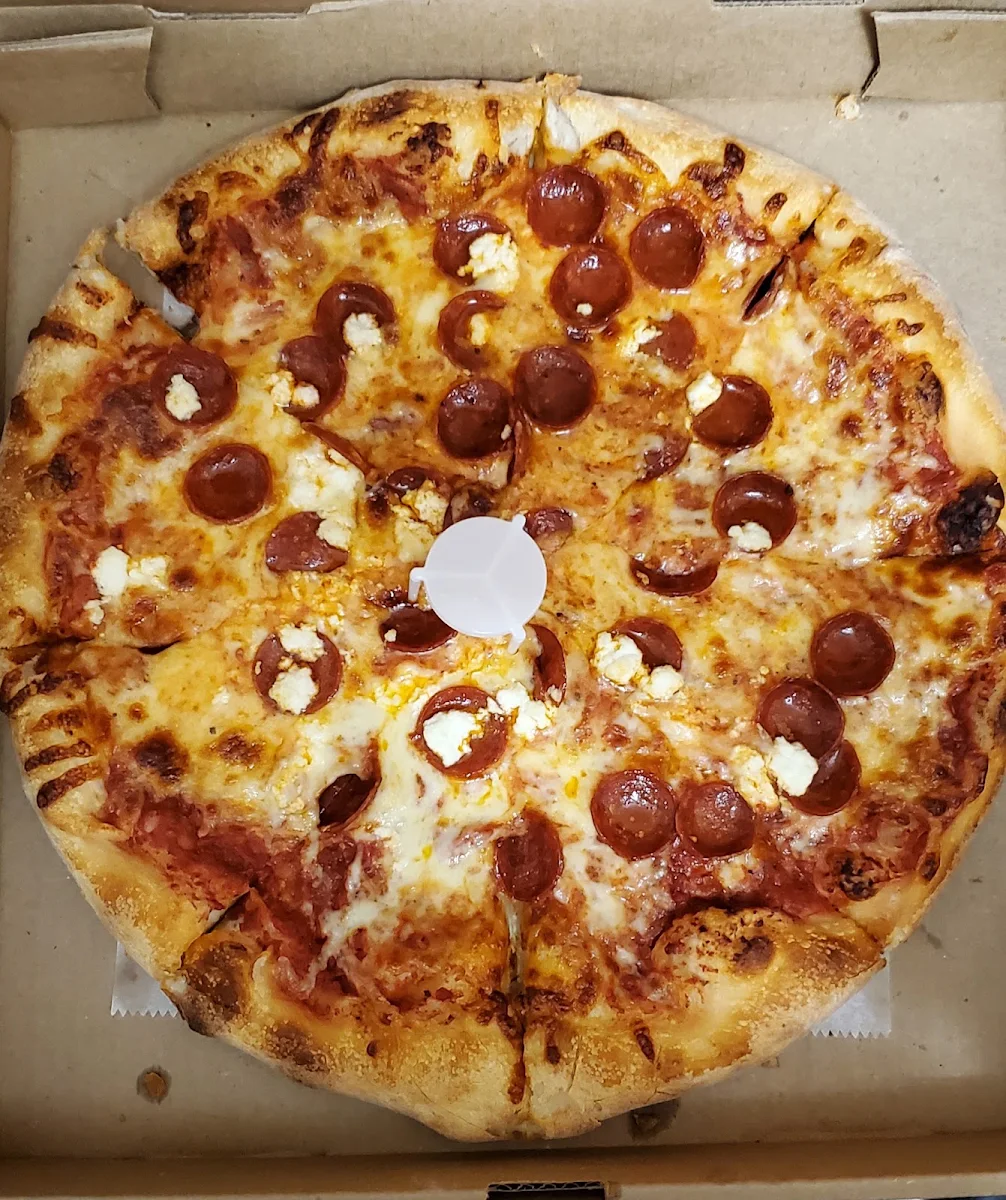 Pepperoni and Ricotta Medium Pizza