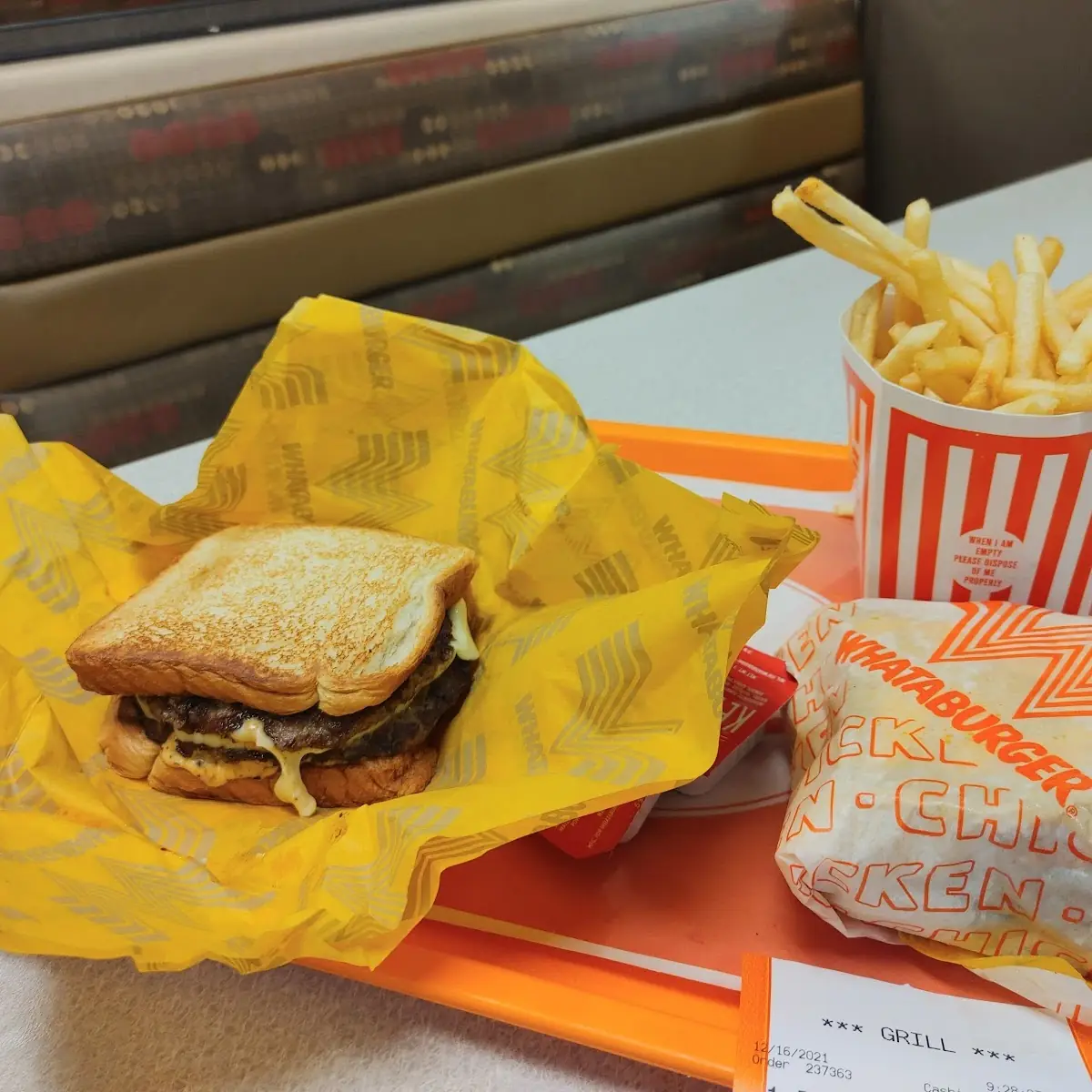 Patty Melt Fies