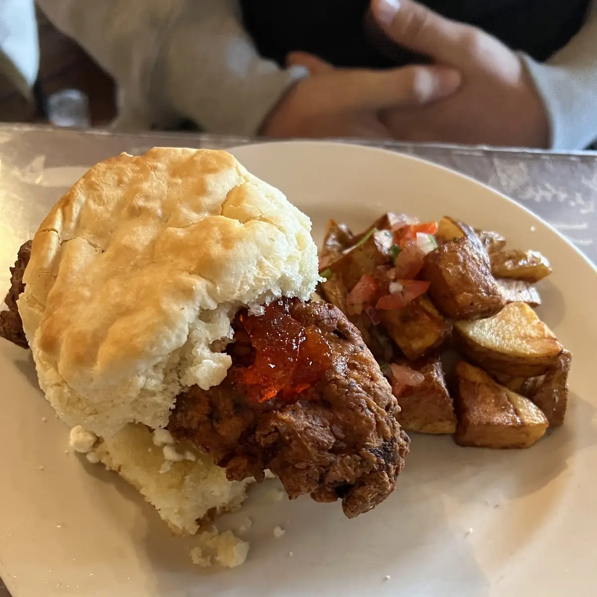 Hot Chicken Biscuit