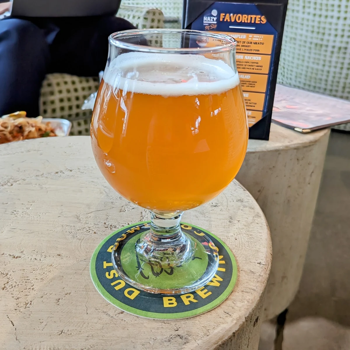 Amber Beer Tasting Glasses