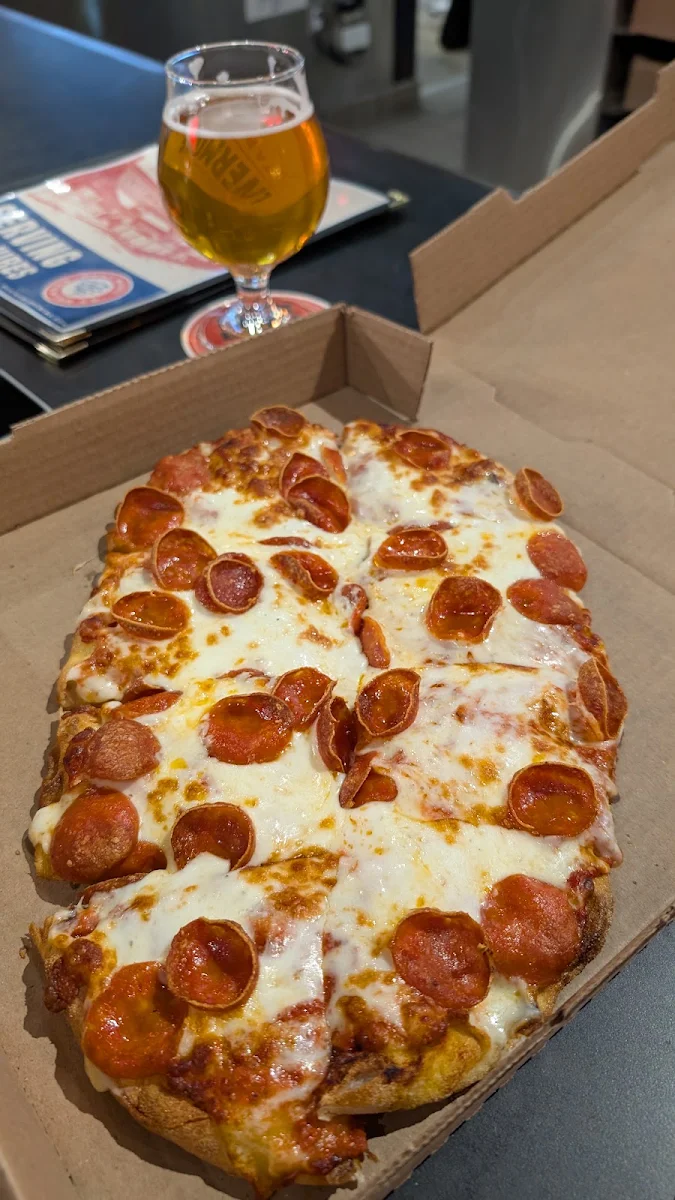 Pepperoni Flatbread Pizza