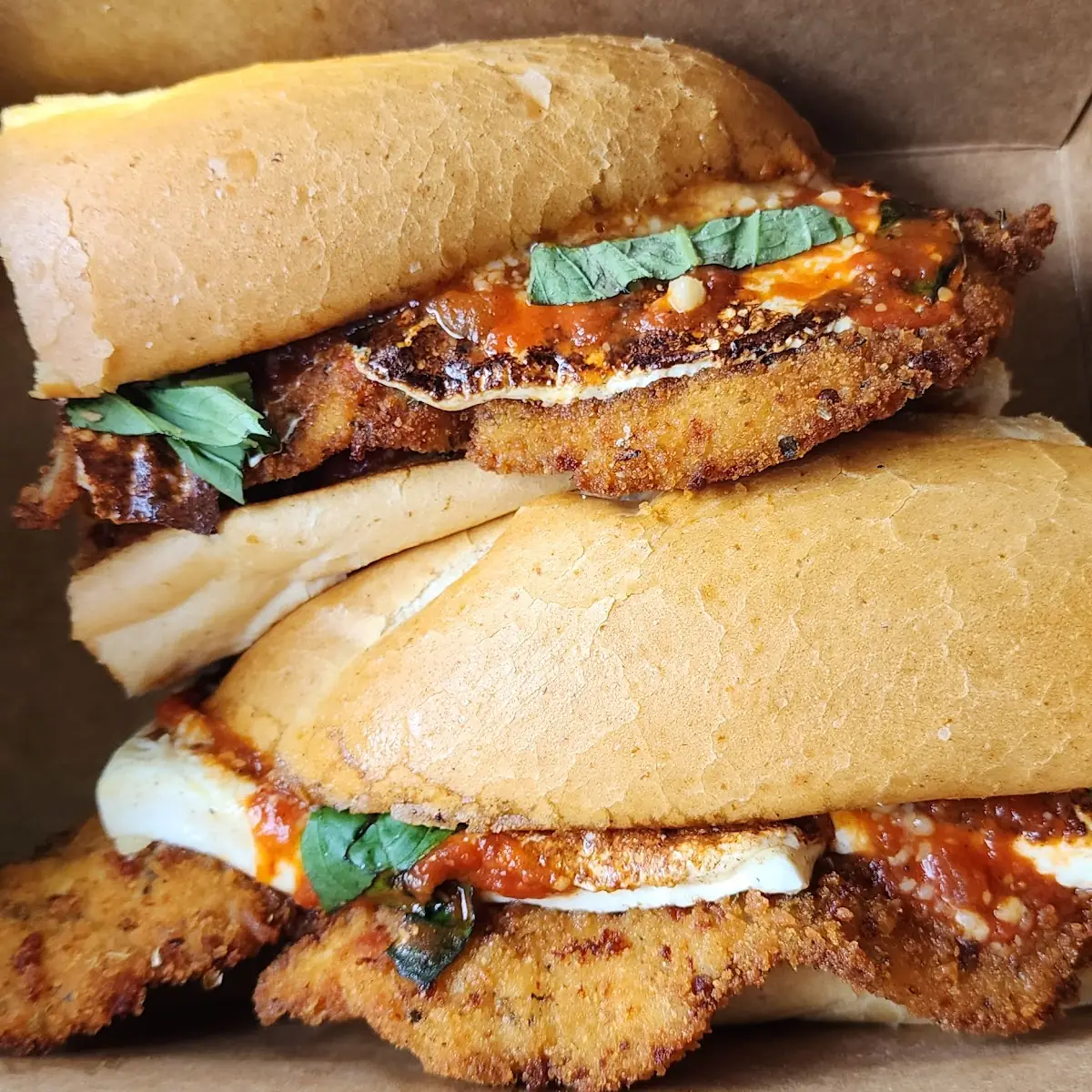 Chicken Parmesan Sandwich