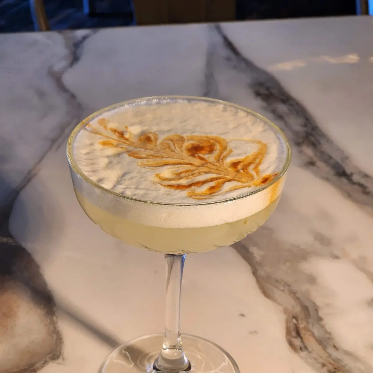 Whiskey Sour with Egg White