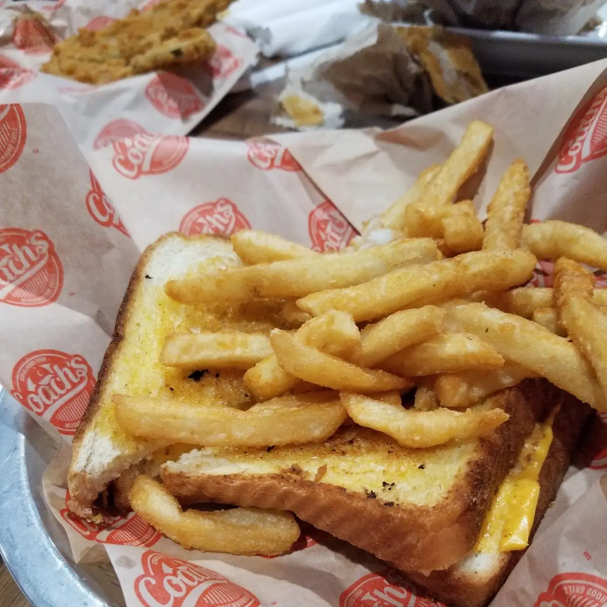 Grilled Cheese and Fries