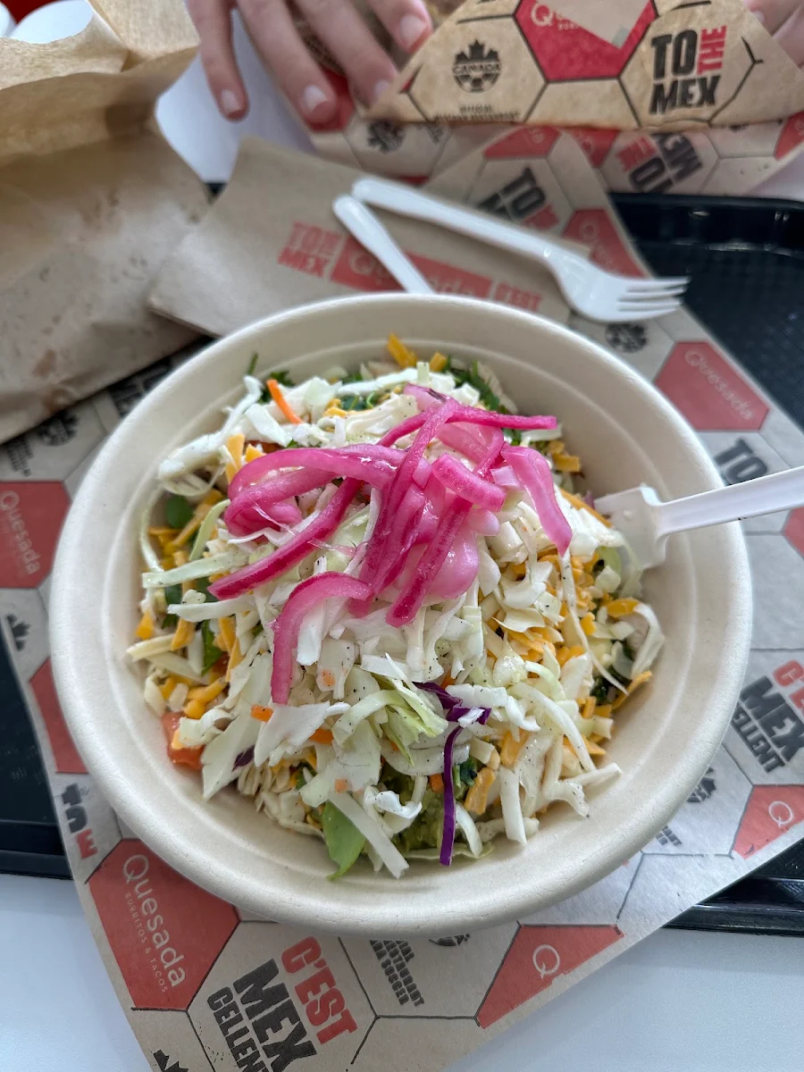 Side Slaw 12oz, Quesada Burritos & Tacos