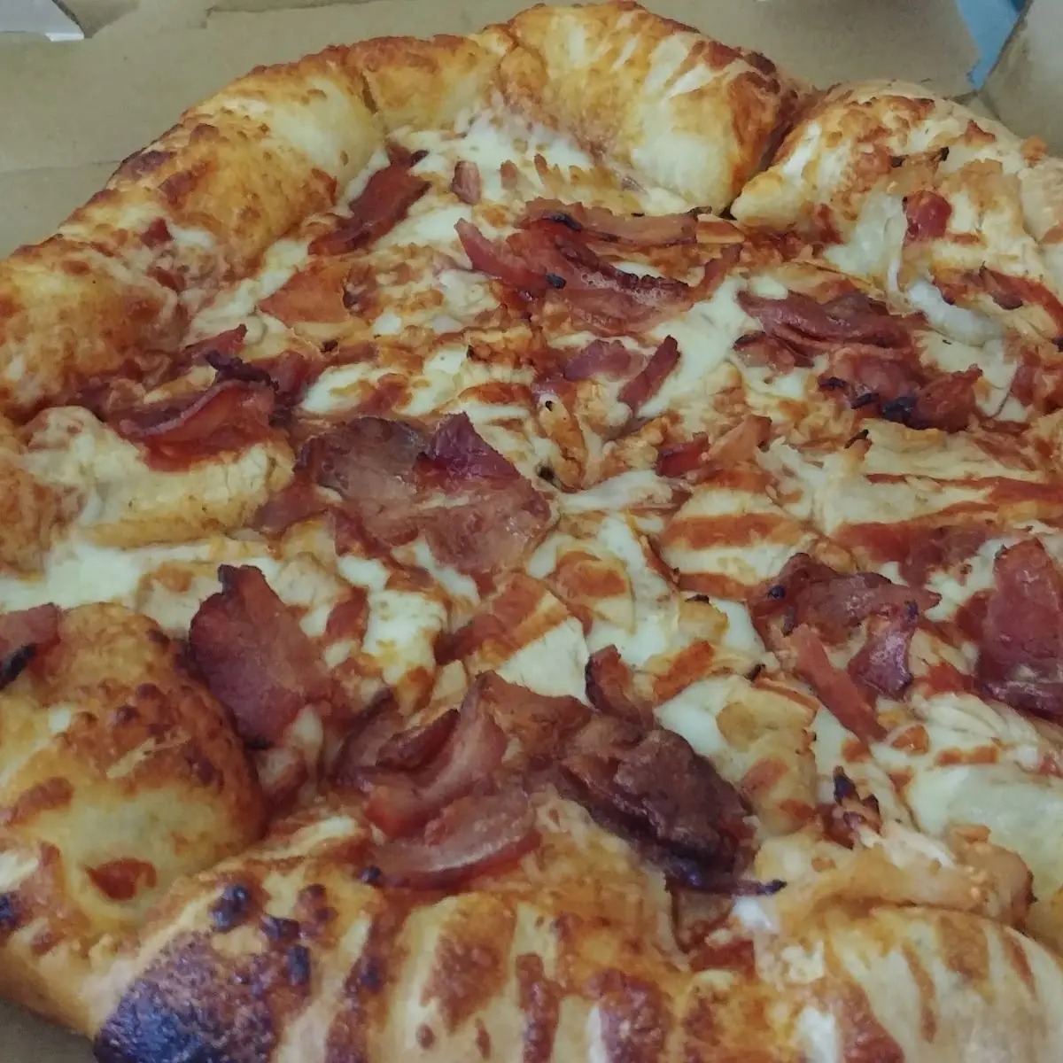Ham and Mushroom Pizza