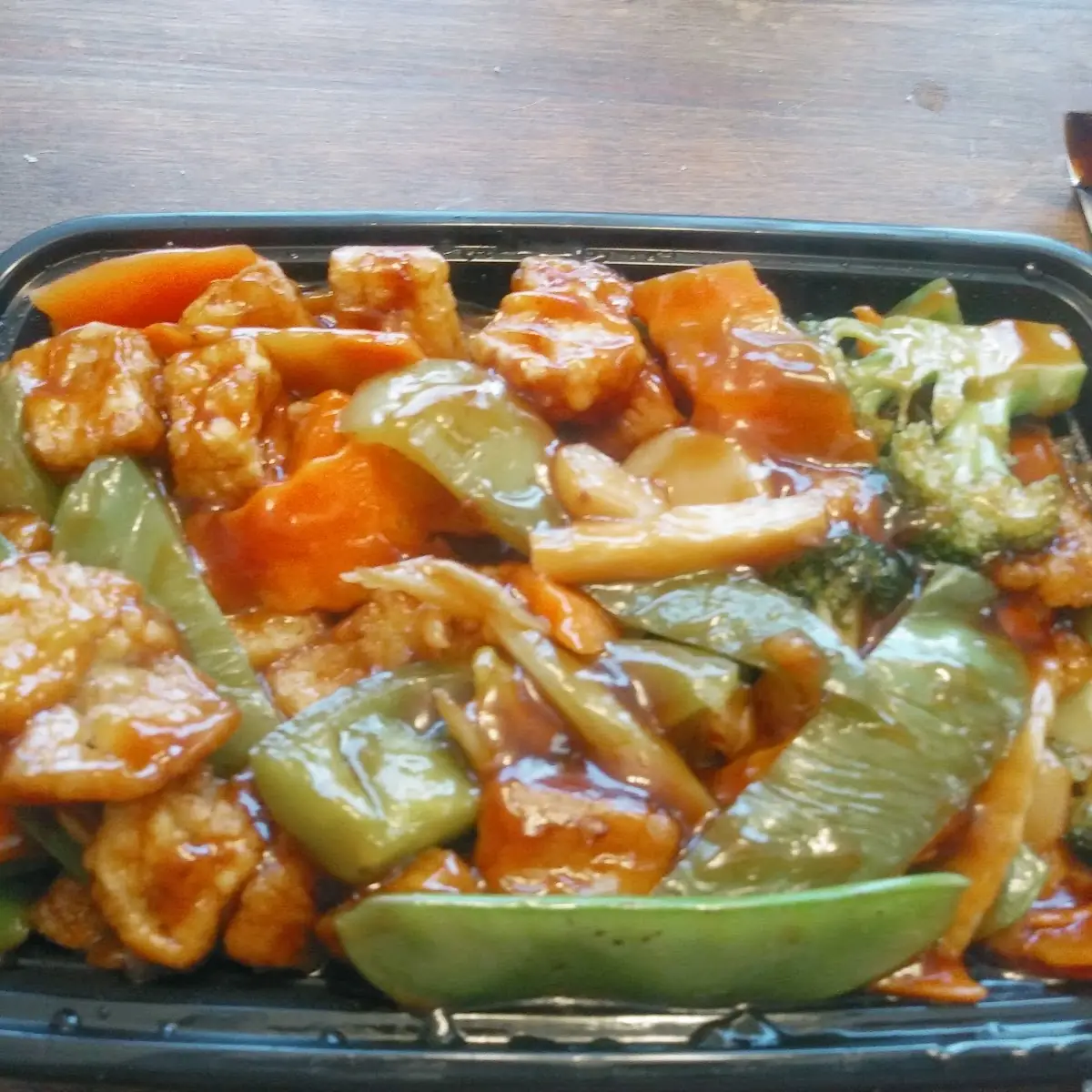 Fried Eggplant with Garlic Sauce
