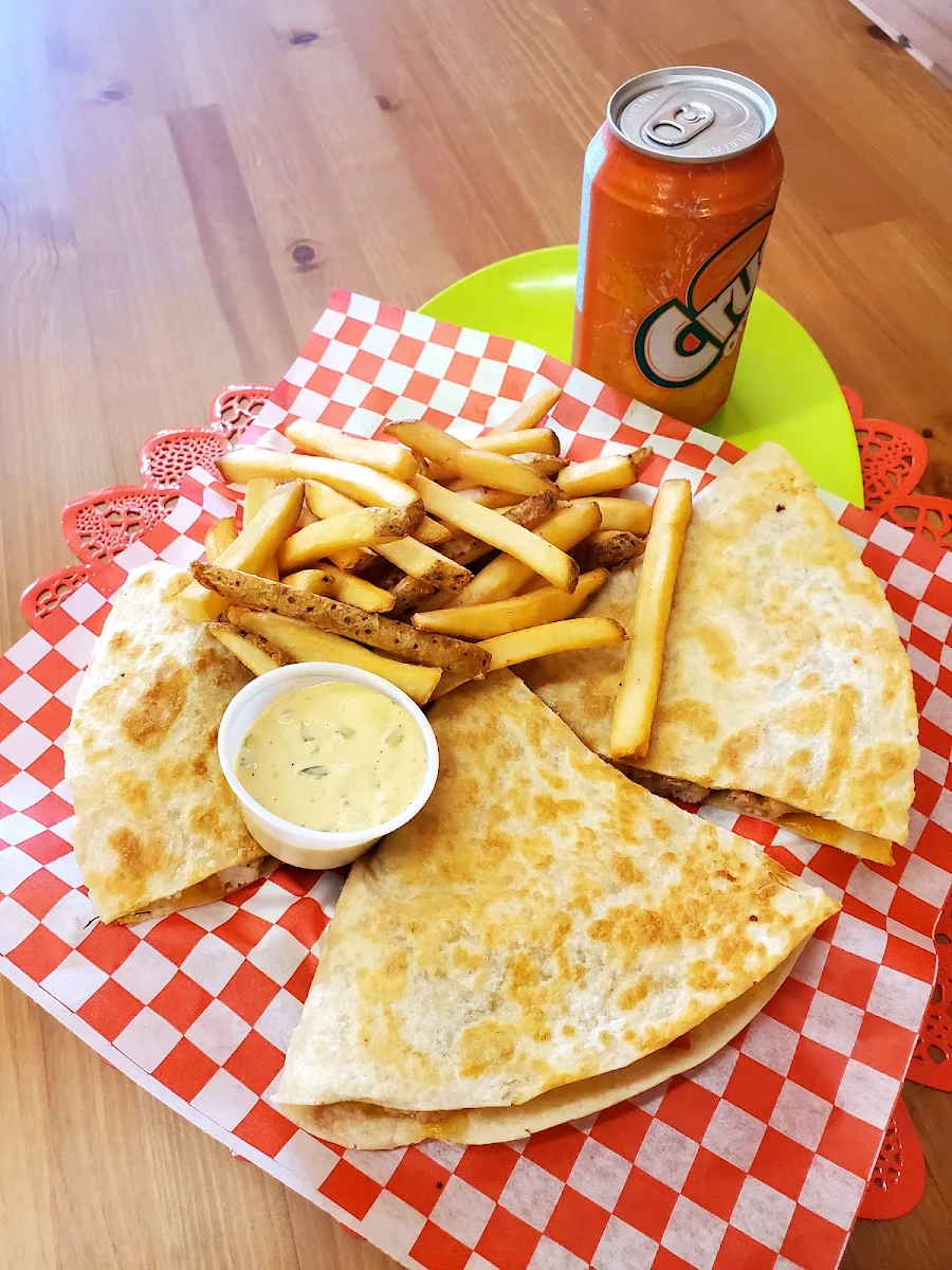 Chicken Quesadillas, Quick Fire indian and International Cuisine