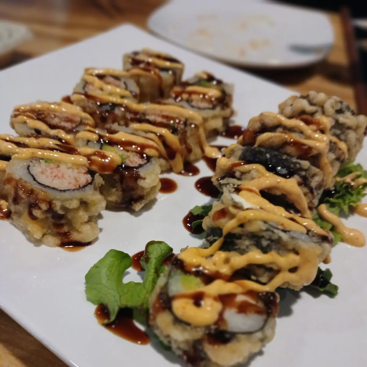 Assorted Sushi and Spring Rolls