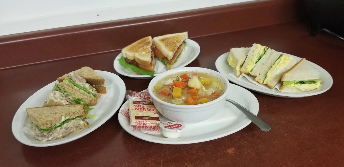 Soup & Sandwich Platter