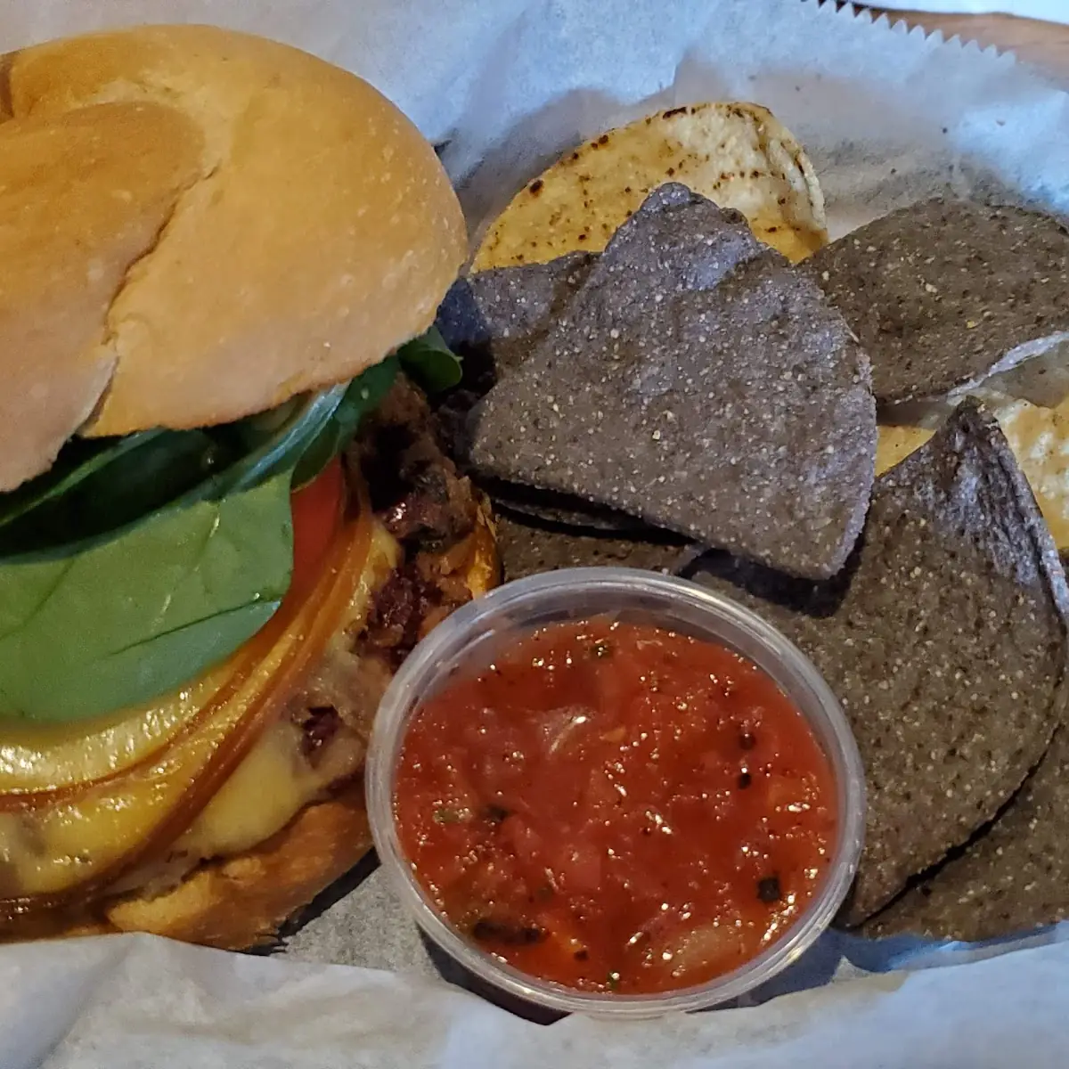 Creole Bean Burger