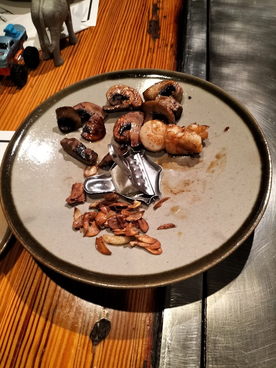 Prawn and Scallop, Japanese Teppanyaki Inn