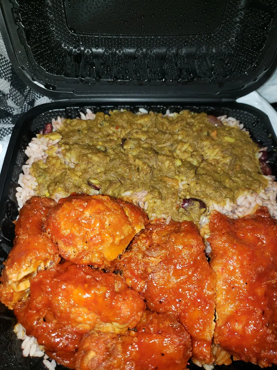 BBQ Fried Chicken Dinner