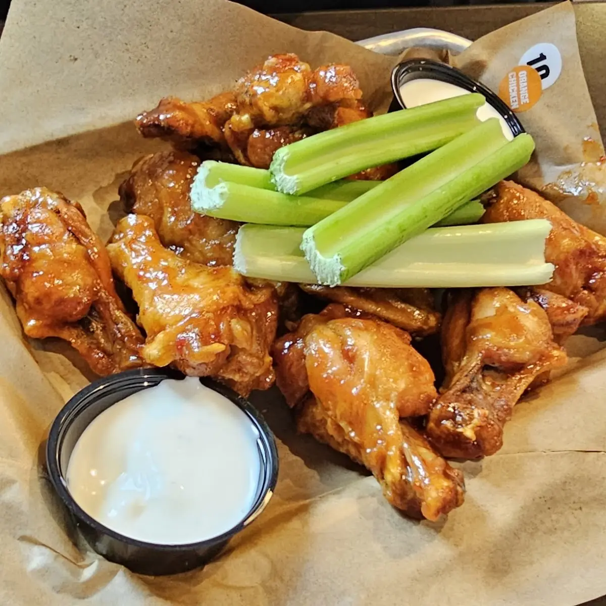 Orange Chicken Wings