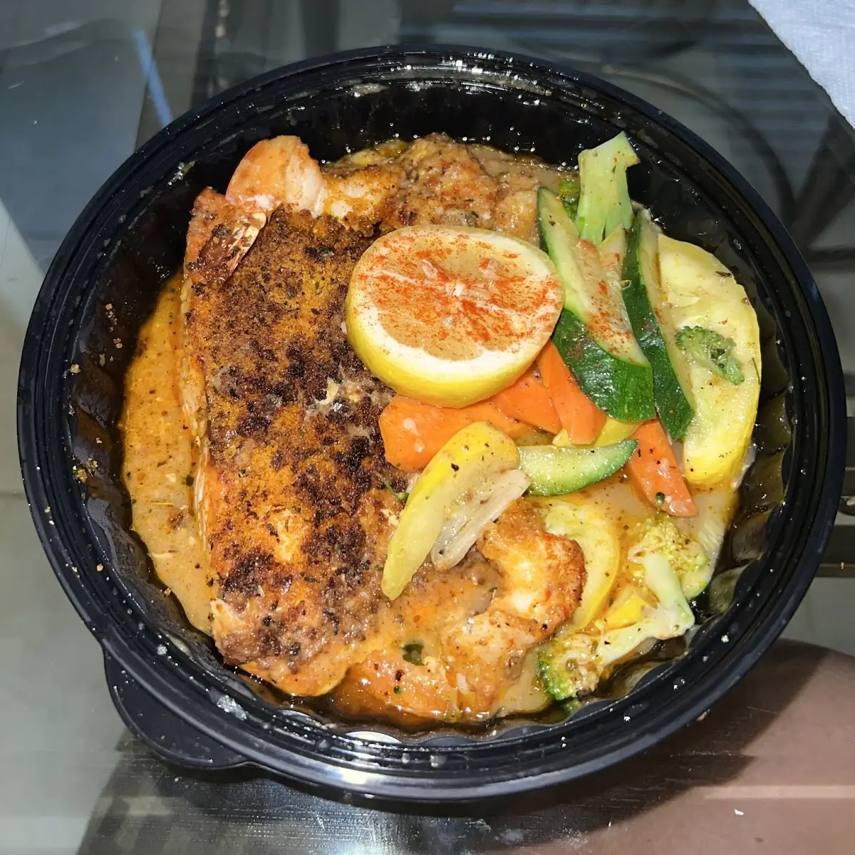 Lemon Pepper Chicken & Mixed Veggies