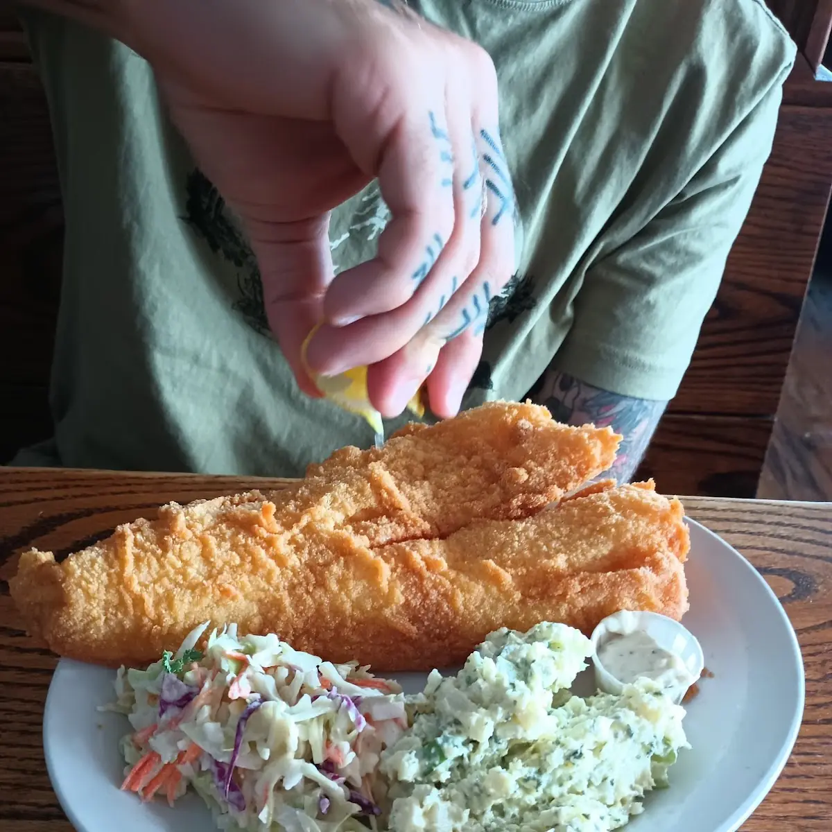 Fried Lake Perch