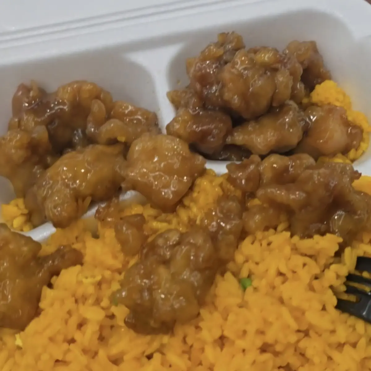 Honey Chicken Fried Rice
