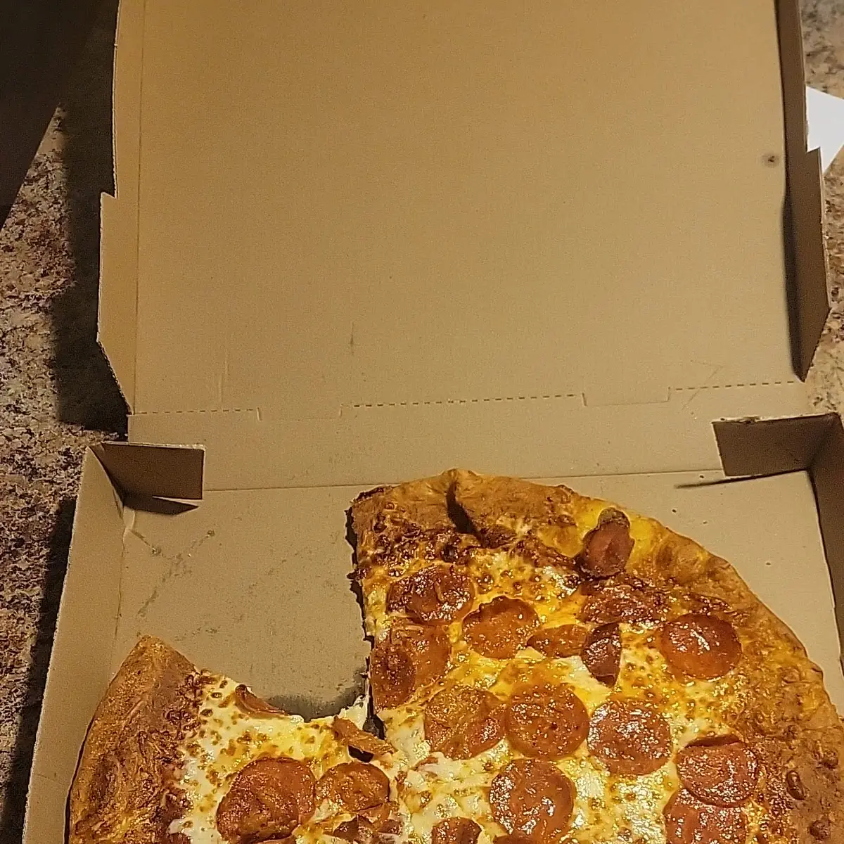 Pretzel Crust Pepperoni Pizza