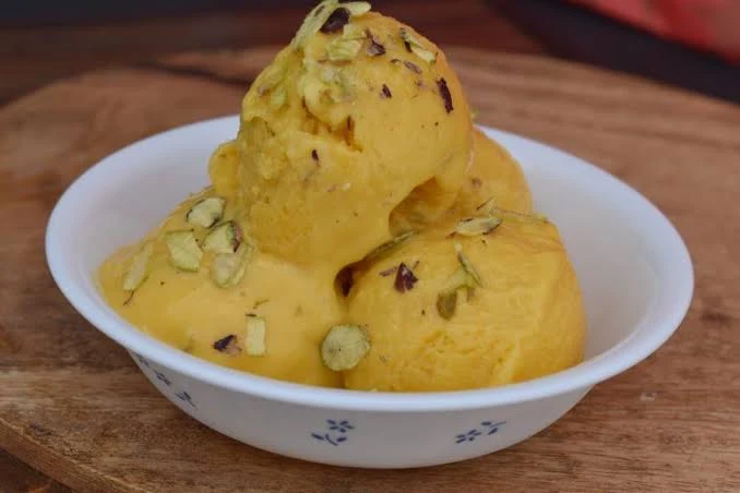 Mango Kulfi, Saffron Indian Cuisine Bathurst