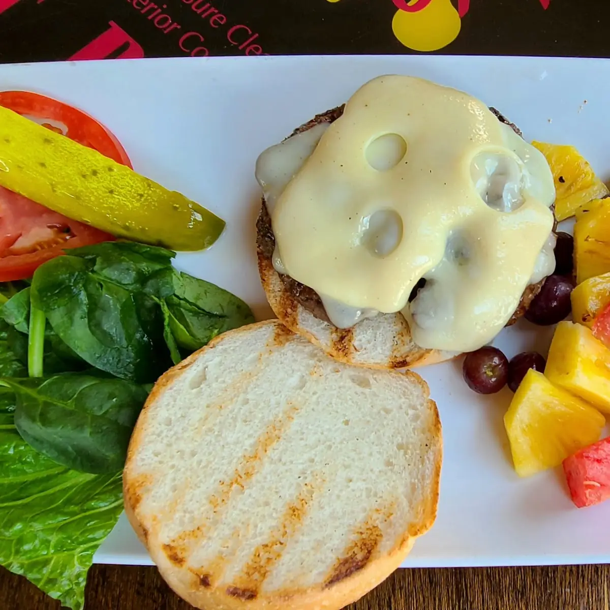 Mushroom Swiss Burger